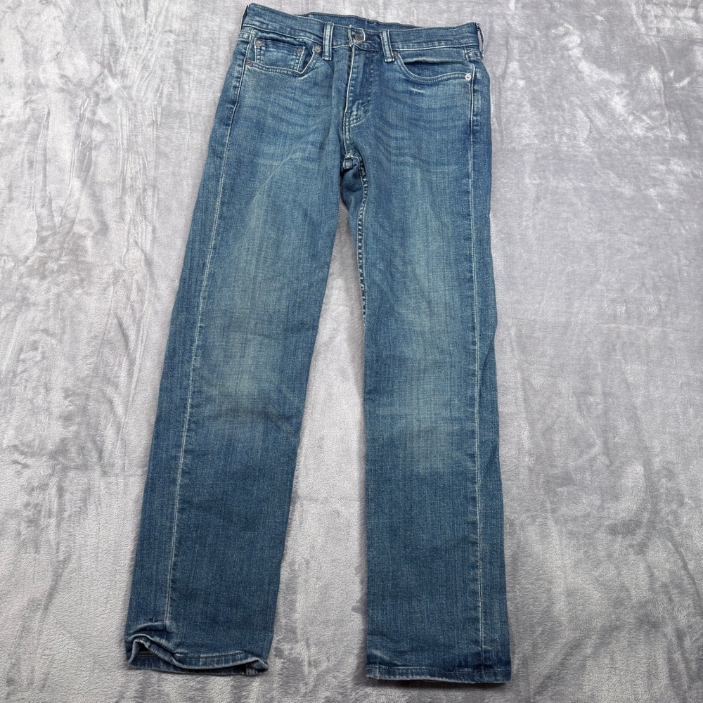Levis 514 Straight Fit Jeans Mens W29 L30  Blue Medium Wash Denim‎ S40196